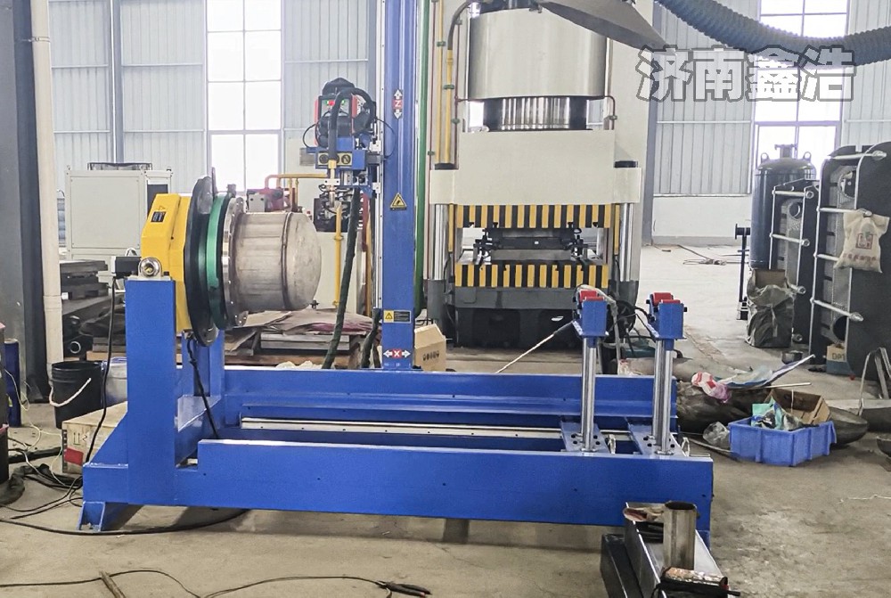 德州客戶(hù)訂購鑫浩7軸氬弧自動(dòng)焊，提高效率批量生產(chǎn)