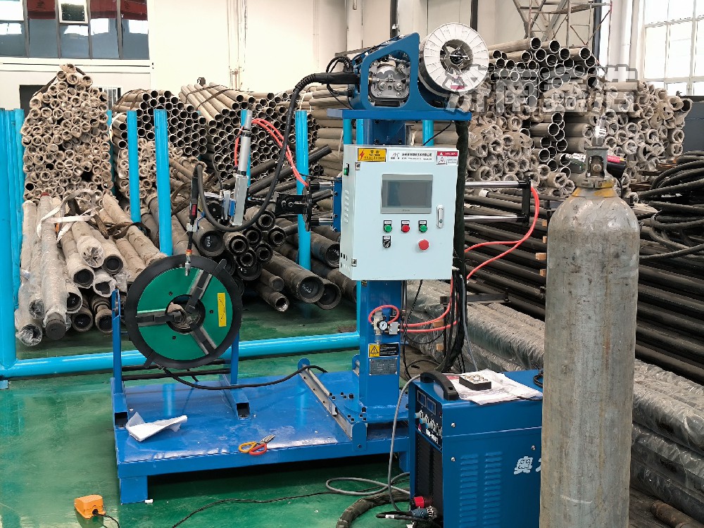 東營(yíng)客戶(hù)訂購管法蘭自動(dòng)焊，提高生產(chǎn)效率